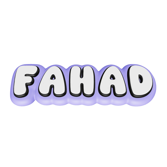 تعليقة بخط إنجليزي